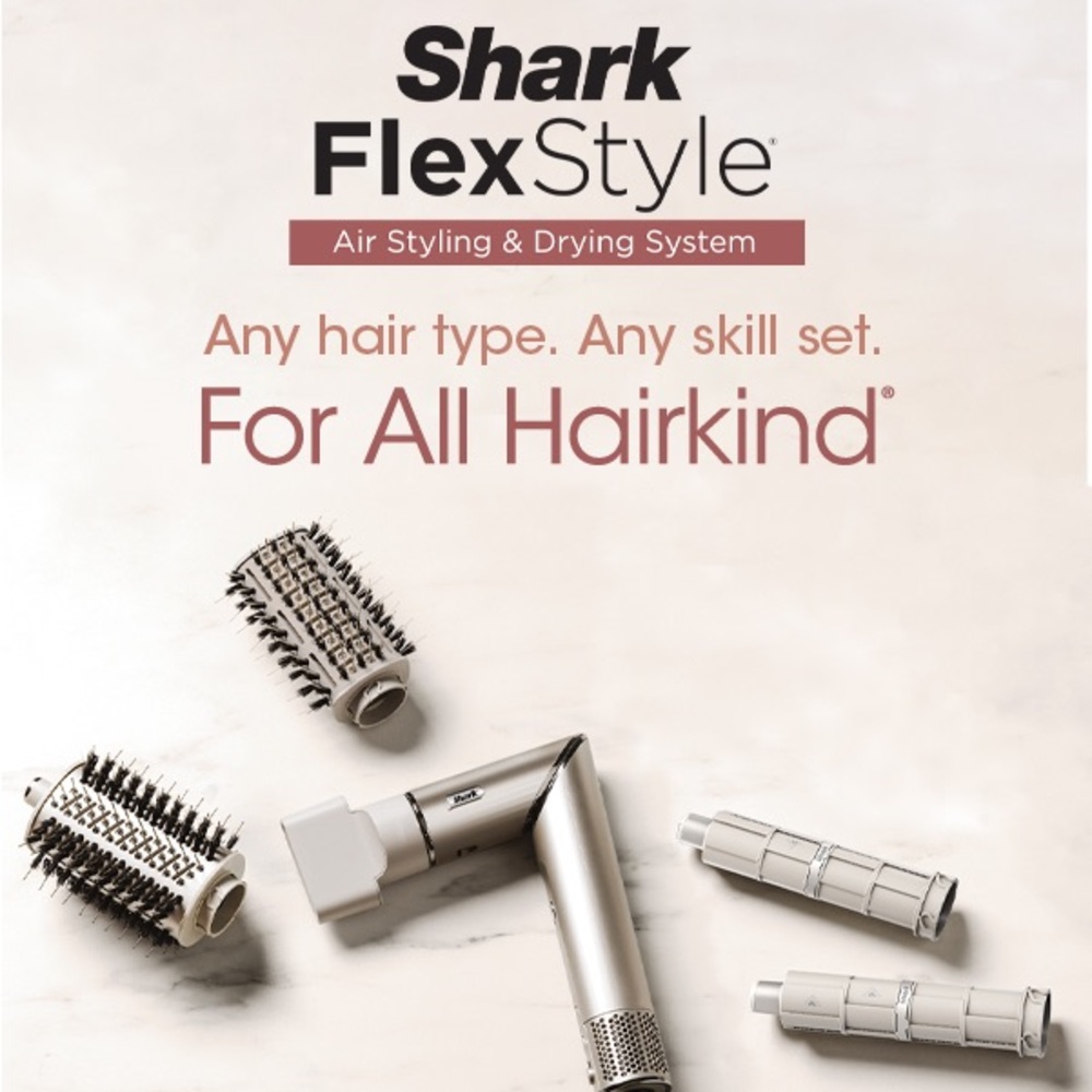 Shark FlexStyle Hair Styling & Drying System - Silver